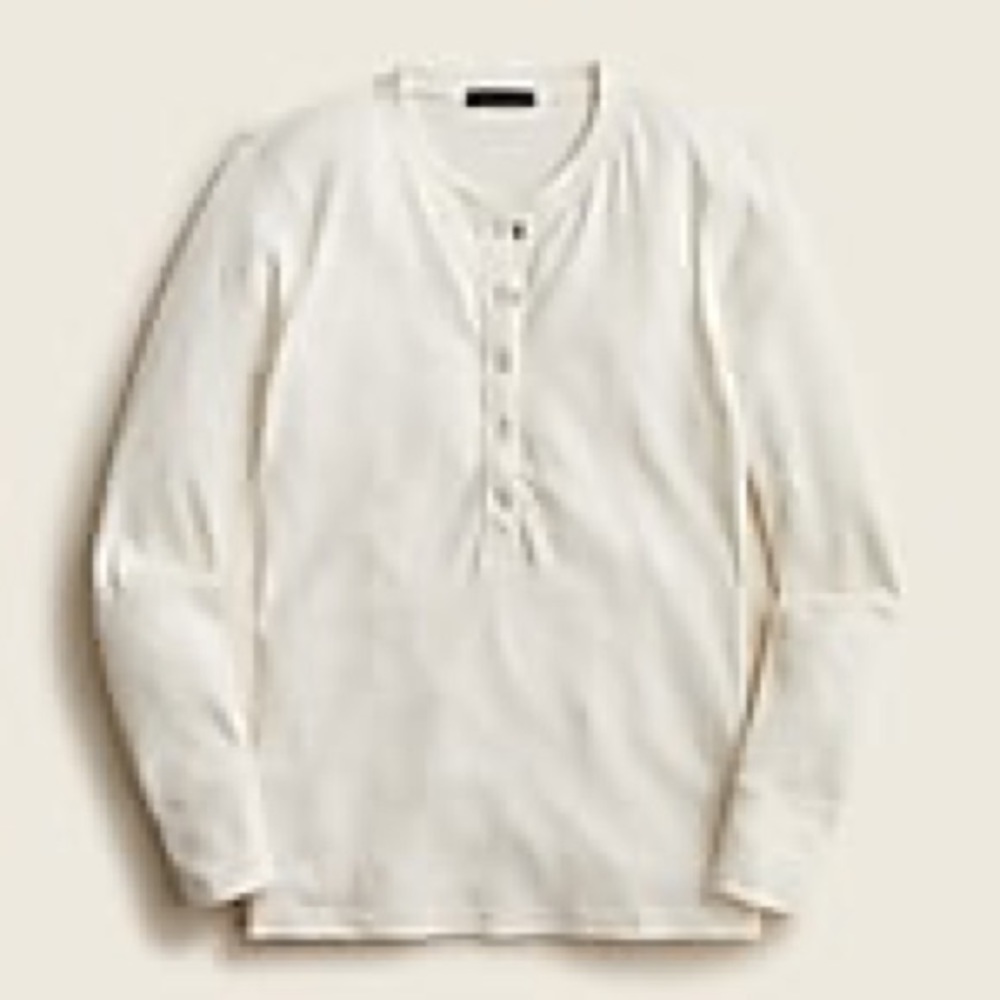 J.Crew Waffle Base Layer Henley